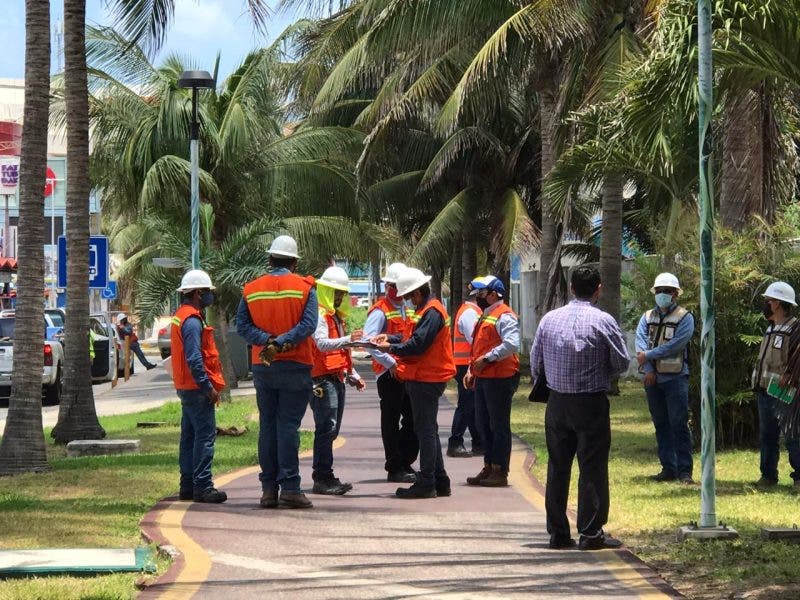 Protección Civil suspende las obras en la Zona Hotelera de Cancún