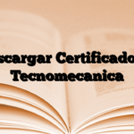 Descargar Certificado de Tecnomecanica